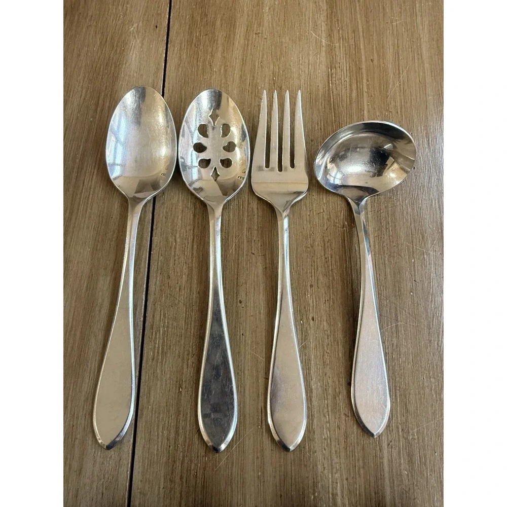 Gorham Georgetown NEW Stainless 18/8 Flatware Set Spoons And Forks